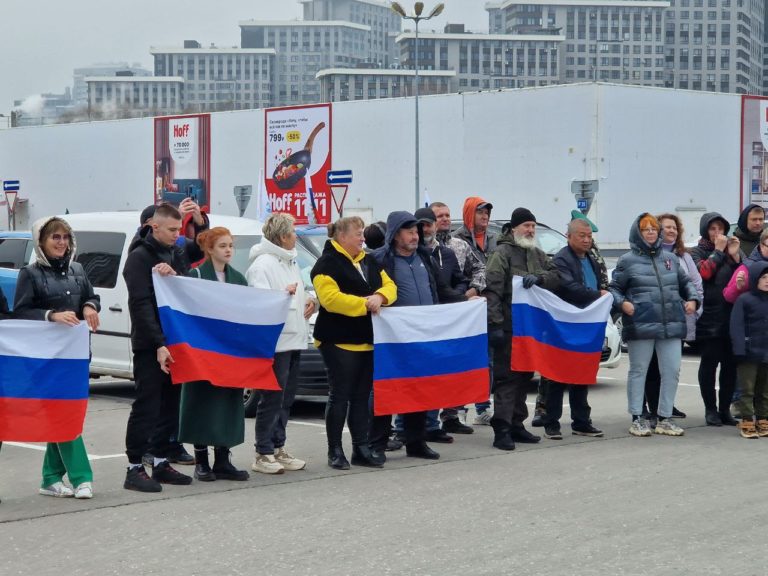 Фото с автопробега посвящённого Дню народного единства в г. Рязани