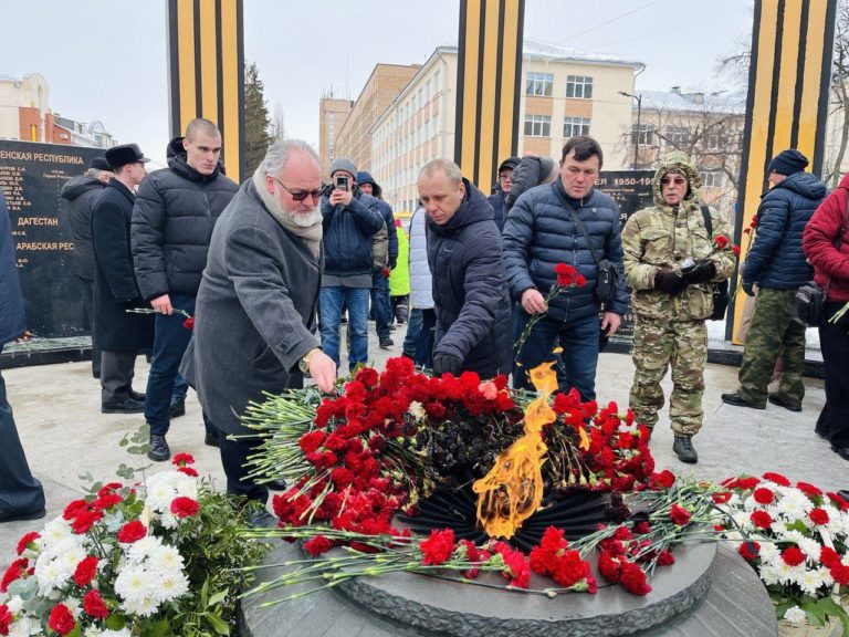 И.о. председателя регионального отделения ДОСААФ России Рязанской области Бороненков А.Б. принял участие в памятном мероприятии приуроченном к 35-летию вывода советских войск из Афганистана