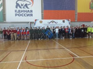 Прошел очередной этап Лиги НВП Рязанской области в п.Сасово